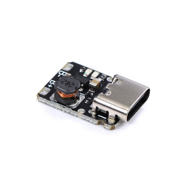 5V Charge-Discharge Integrated Module 37V/42V 18650 Lithium Battery Charging Boost Power Board Protection Type-C Port