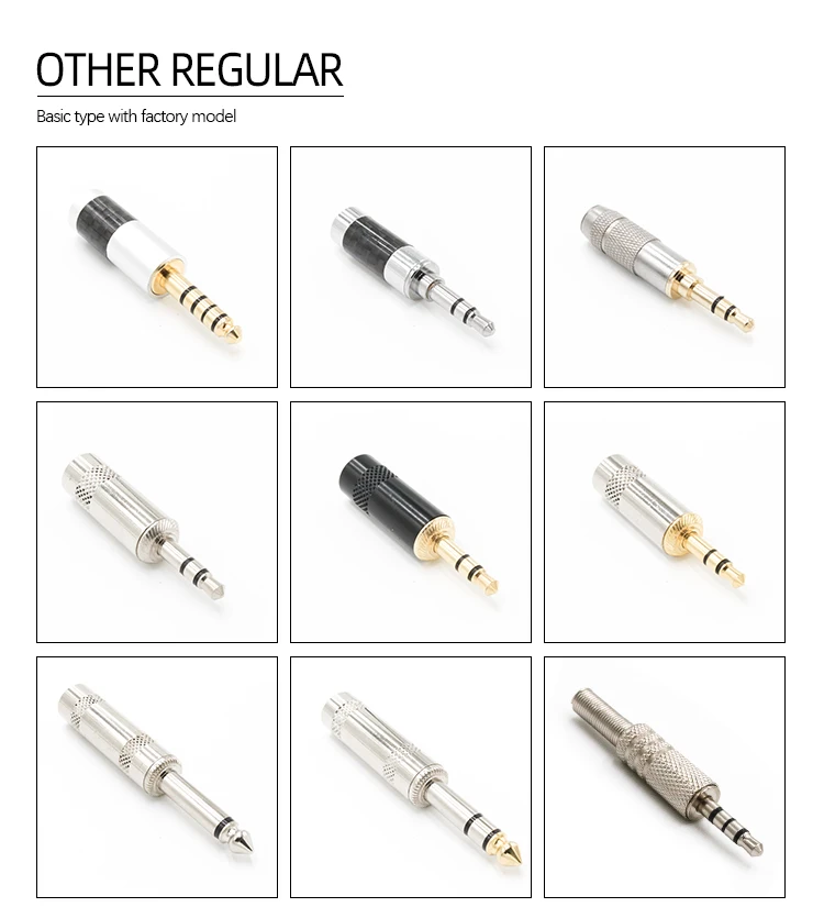 Factory Supply 3.5mm Mono Plug Jack Connector Free Charge