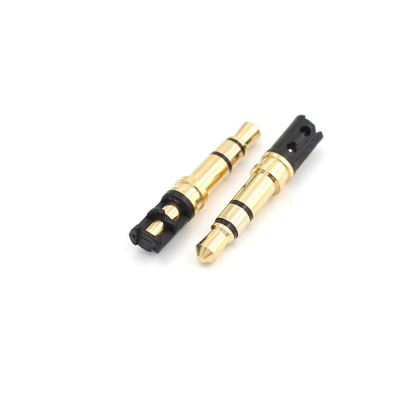 Best Selling Audio Male Plugs 3.5mm Stereo Audio Connectors 3.5 Earphone Plugs Nickel Plated Gold Plated Audio Accessories