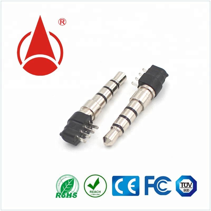 Customized Samples Freely 3.5 Audio Jack Pcb,3.5mm Stereo Panel Mount Audio Jack