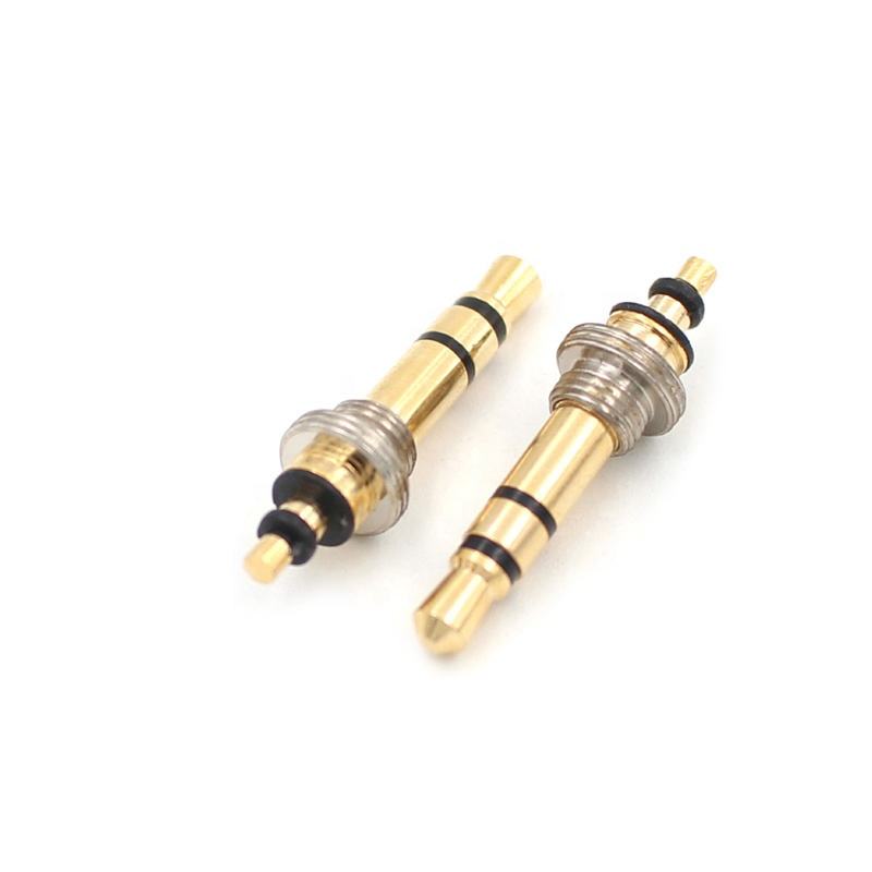 Threaded Type Screw Plug 3.5mm Connector,35mm Plug Threaded