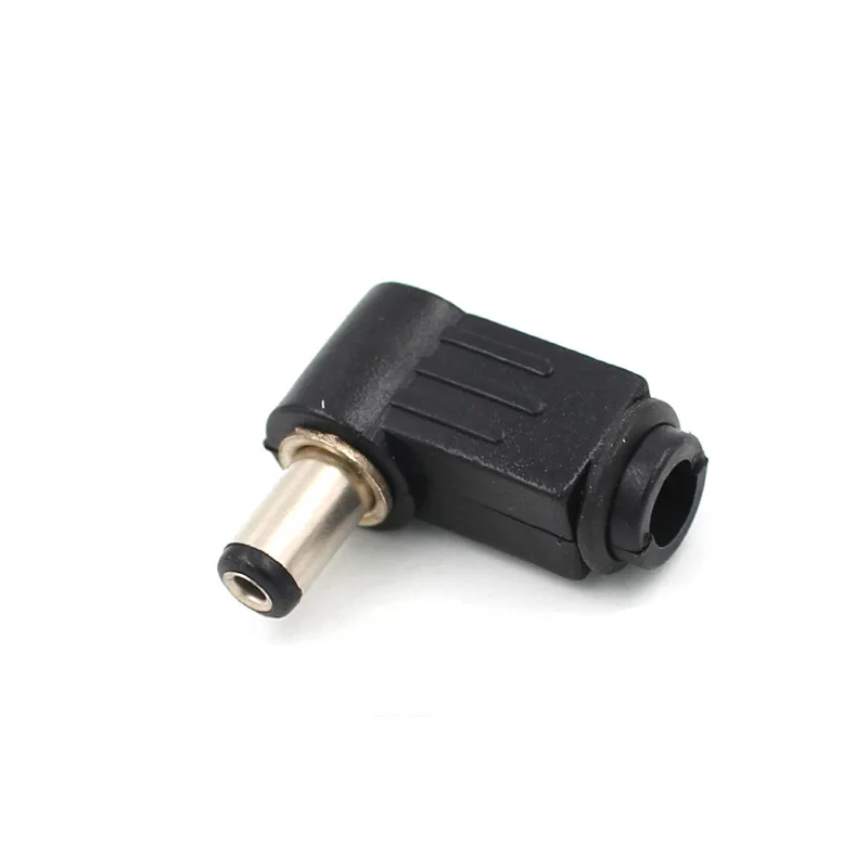 Hot Sale New Product Plastic Shell PA5521 PA5525 5.5mm*2.1mm 5.5mm*2.5mm DC Connectors Assembly DC Plugs for Power Supply Cable