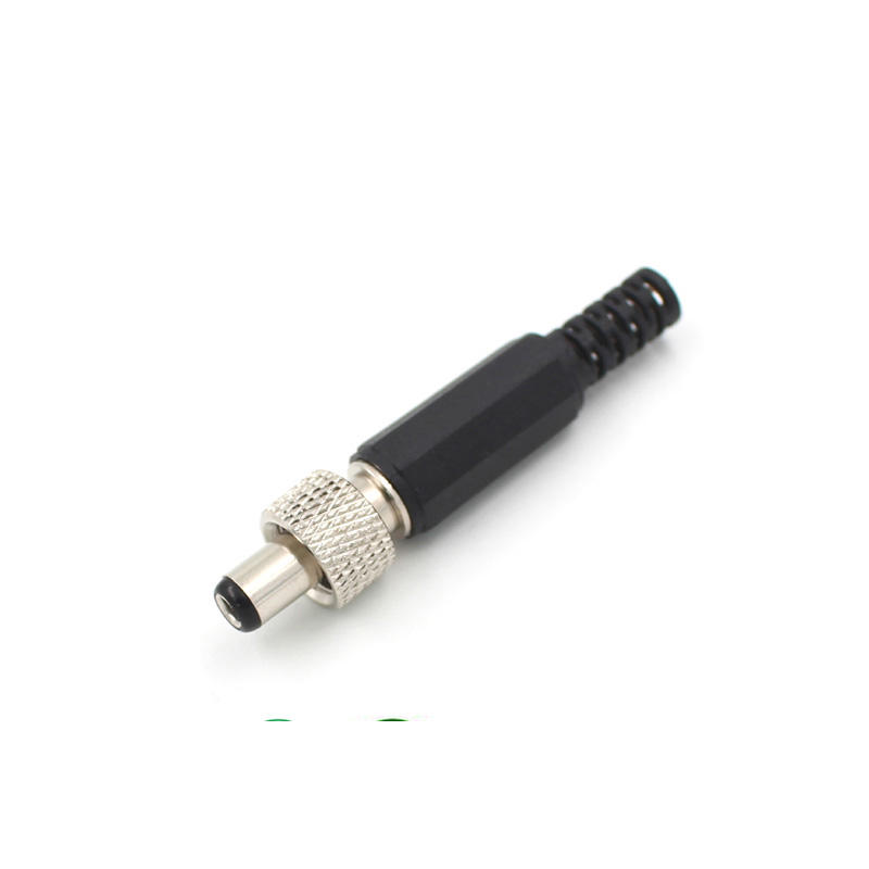 Hot Sale New Product Plastic Shell PA5521 PA5525 5.5mm*2.1mm 5.5mm*2.5mm DC Connectors Assembly DC Plugs for Power Supply Cable