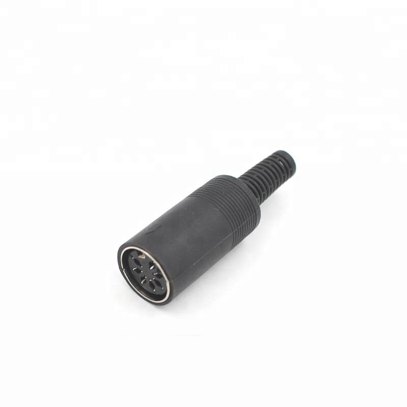 High Male or Female DIN Plug Socket Connector - 3 4 5 6 7 8 PIN for Medical Equipment