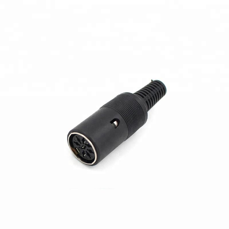 High Male or Female DIN Plug Socket Connector - 3 4 5 6 7 8 PIN for Medical Equipment