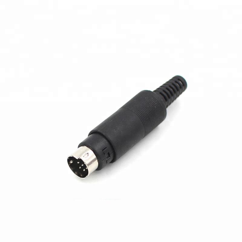 High Male or Female DIN Plug Socket Connector - 3 4 5 6 7 8 PIN for Medical Equipment