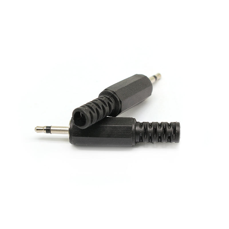 Hot Selling Assembly 2.5mm Audio Adapters Audio Mono Male Plugs Female Jack Audio Connectors Headphone Audio Plugs 2 Poles PA252