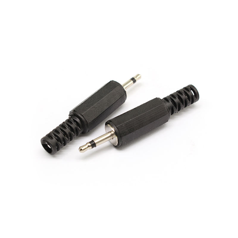 Hot Selling Assembly 2.5mm Audio Adapters Audio Mono Male Plugs Female Jack Audio Connectors Headphone Audio Plugs 2 Poles PA252