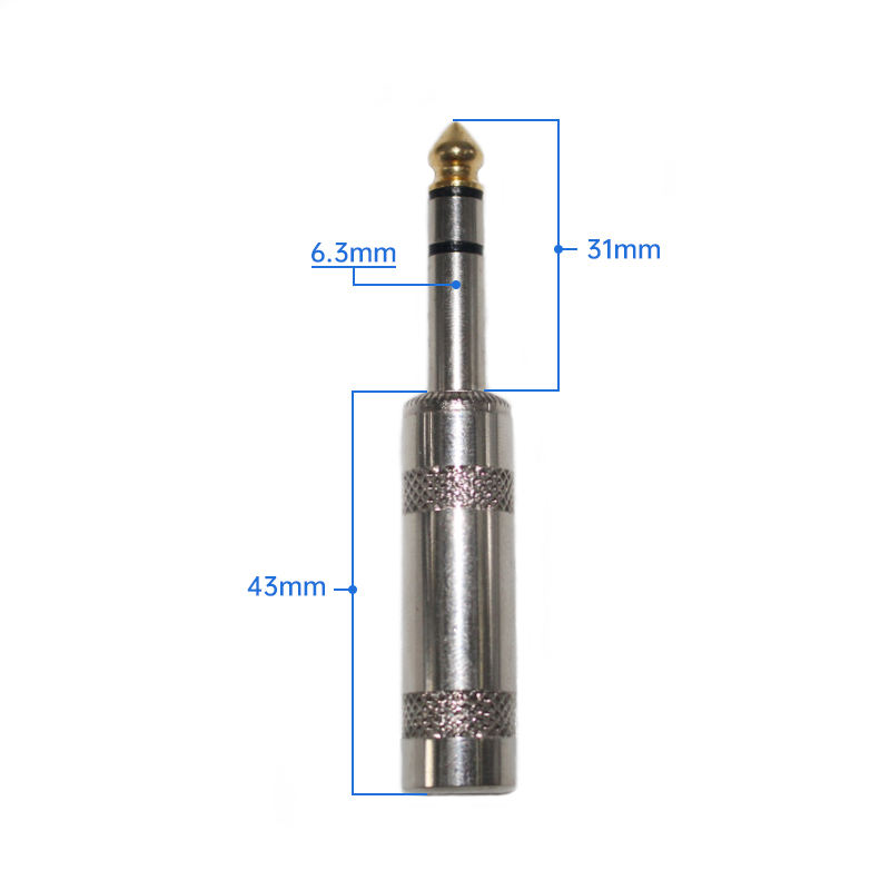 Cheap Factory Price 6.3mm Mono Plug Audio Connector