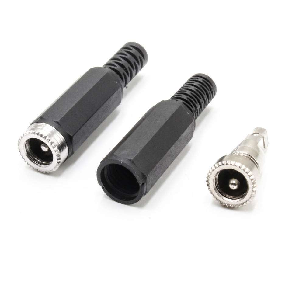 Customized PA6330WL135-90 Right Angle DC 6.3x3.0mm Plug Adapter Connector//
