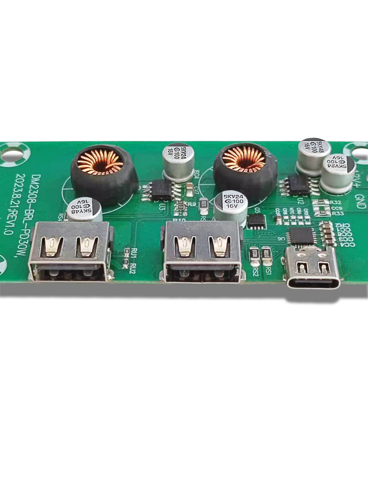 PD 30W QC3.0 Fast Charging Power Board Type-C PCBA Module for DIY Power Stations