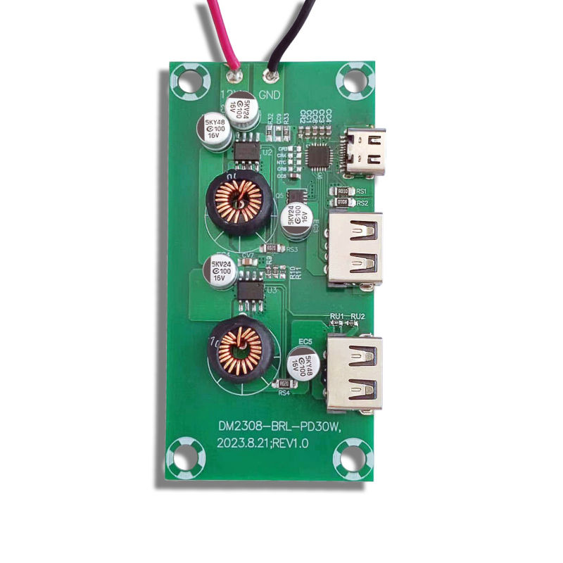 PD 30W QC3.0 Fast Charging Power Board Type-C PCBA Module for DIY Power Stations