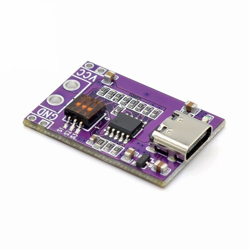 PD QC AFC Fast Charge Trigger Detector Module 5V 9V 12V 15V 20V Fixed Voltage Output Type-C Male to Female PD Sink PCBA Board