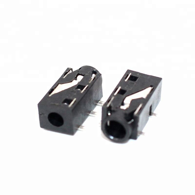 Gold 3.5mm 4 5 6 7-pin Pcb Mount Female Headphone Audio Jack Socket