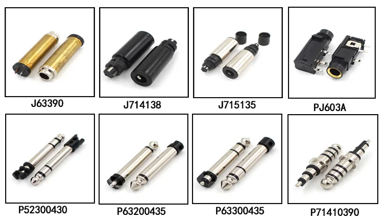 Factory Direct Sale Phone Jack Audio Female Socket Mono Stereo Audio Connectors Earphone Accessories PCB Type Headset Connectors
