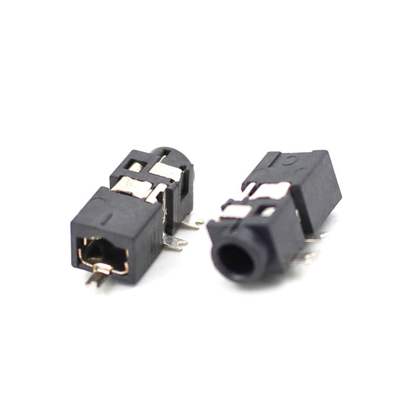 Factory Direct Sale Phone Jack Audio Female Socket Mono Stereo Audio Connectors Earphone Accessories PCB Type Headset Connectors