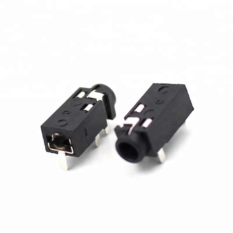 Factory Direct Sale Phone Jack Audio Female Socket Mono Stereo Audio Connectors Earphone Accessories PCB Type Headset Connectors