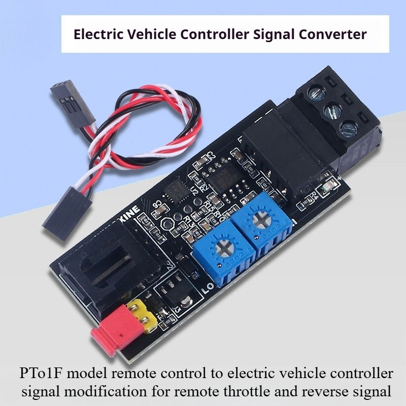 PT01F E-bike Controller Modified for RC Remote Control Throttle Reverse Signal Brushless Motor Controller Module 7-15V