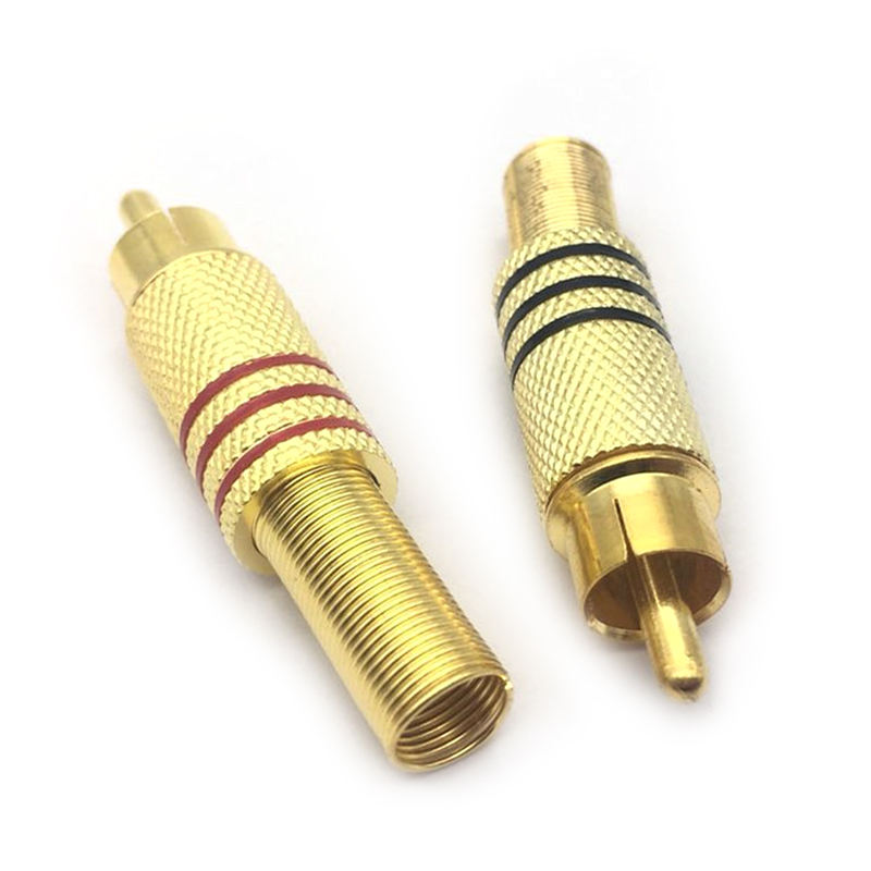 Gold Plated Adapter  3.5mm Male to 6.5mm Female Connector 1/8 Inch Stereo TRS Mini Jack 3.5 mm Male Plug Connector