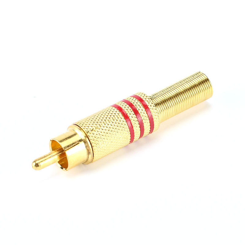DXZP SC High Quality RCA Plugs  Audio Connectors Headphone Plugs Amplifier Adapters Microphone Connectors Audio Video Connectors