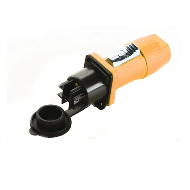 DXZP SC 3 Pins Power-in Power-out PowerCON Chassis Connectors NAC3FCA Grey NAC3FCB Stage Light LED Display Audio Connectors