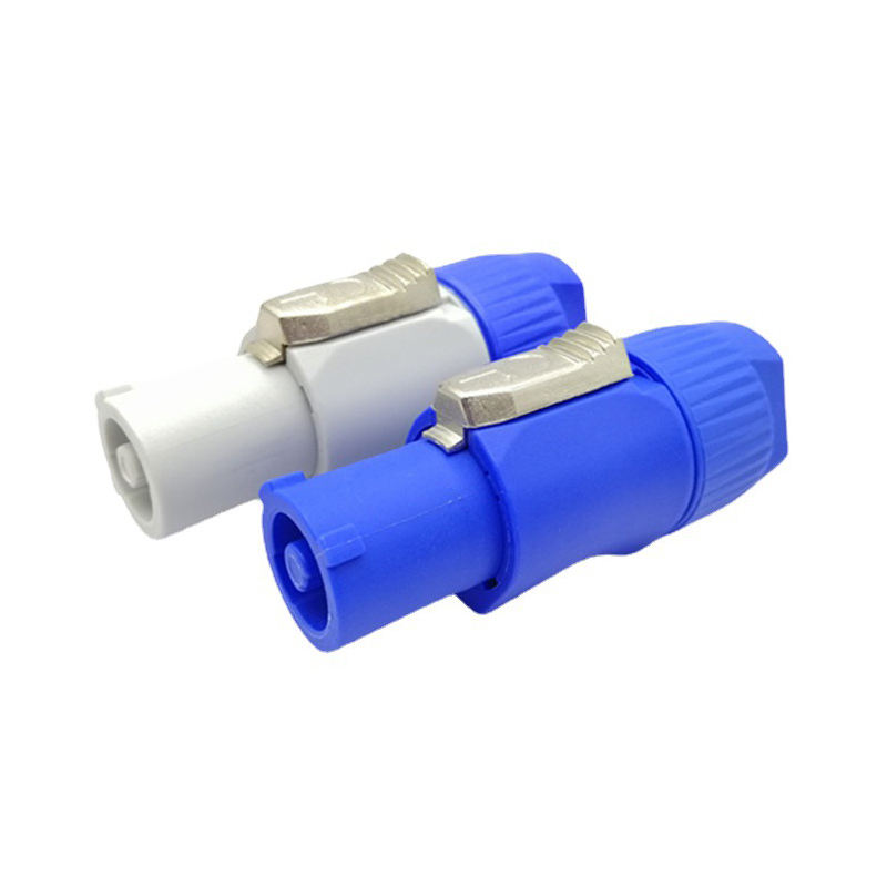 DXZP SC 3 Pins Power-in Power-out PowerCON Chassis Connectors NAC3FCA Grey NAC3FCB Stage Light LED Display Audio Connectors