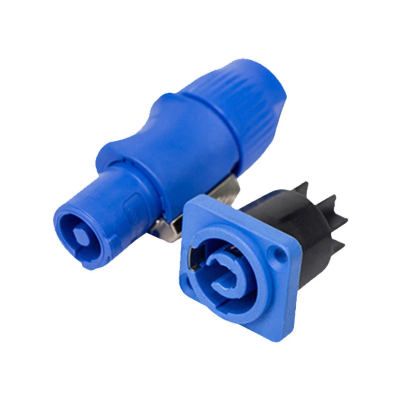 DXZP SC 3 Pins Power-in Power-out PowerCON Chassis Connectors NAC3FCA Grey NAC3FCB Stage Light LED Display Audio Connectors