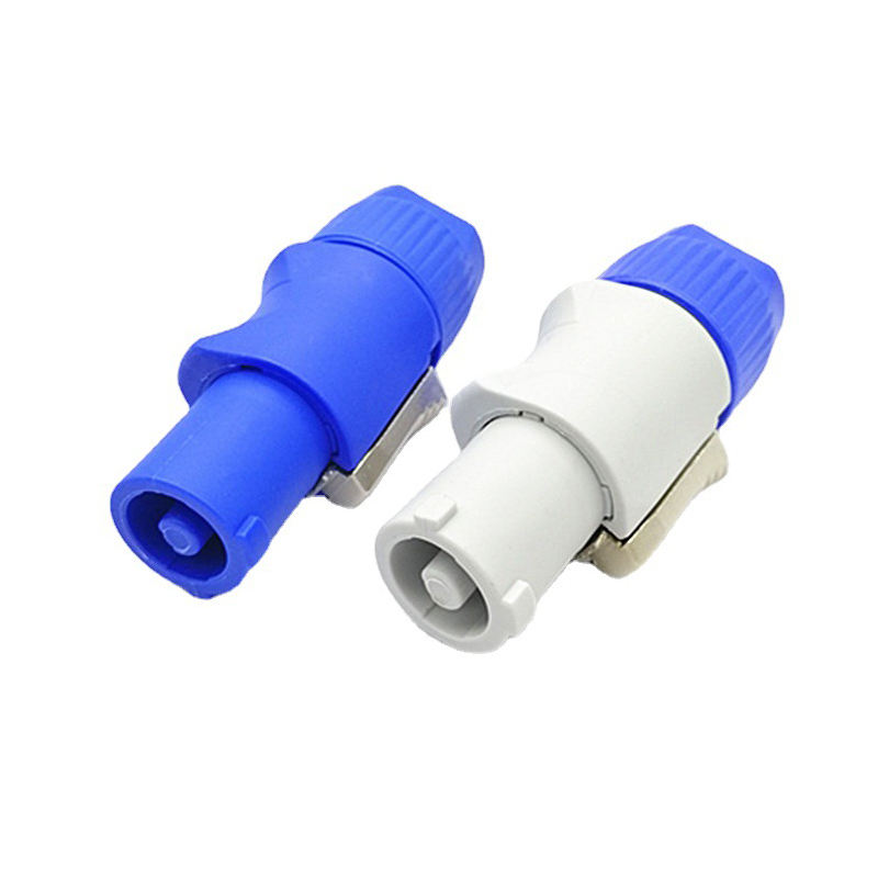 DXZP SC 3 Pins Power-in Power-out PowerCON Chassis Connectors NAC3FCA Grey NAC3FCB Stage Light LED Display Audio Connectors