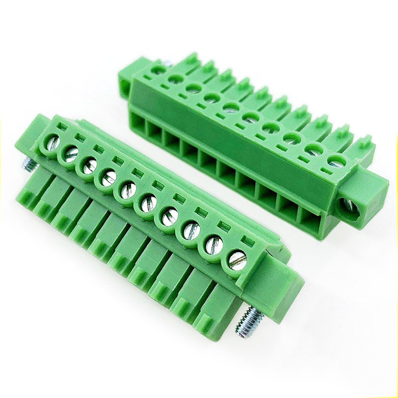 Factory 2EDG2.54 Pitch 2.54mm KF2EDG PCB Screw Terminal Block Connector Plug Pin Header Socket 2/3/4/5/6/7/8/9/10/12p 15EDG-2.54