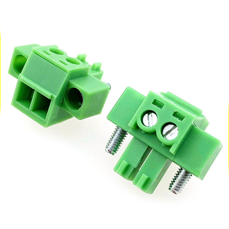 Factory 2EDG2.54 Pitch 2.54mm KF2EDG PCB Screw Terminal Block Connector Plug Pin Header Socket 2/3/4/5/6/7/8/9/10/12p 15EDG-2.54