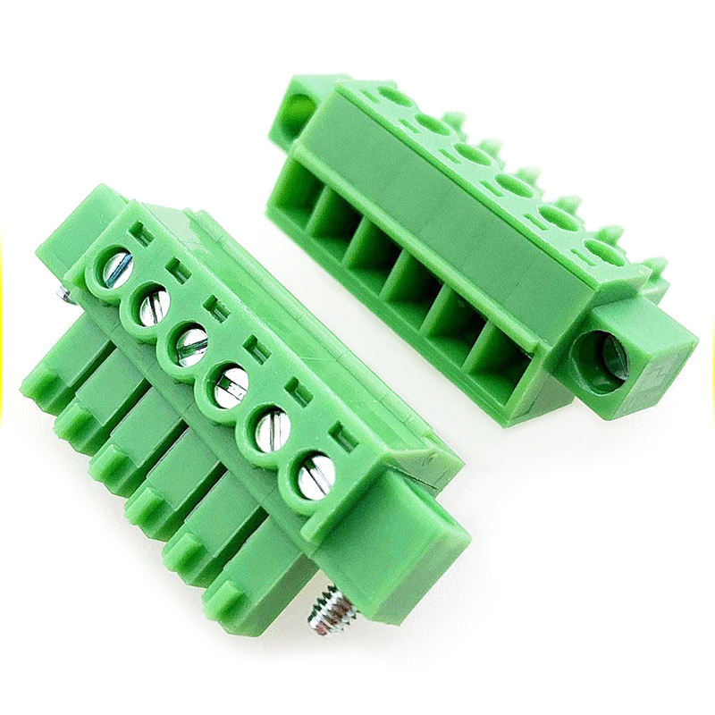 Factory 2EDG2.54 Pitch 2.54mm KF2EDG PCB Screw Terminal Block Connector Plug Pin Header Socket 2/3/4/5/6/7/8/9/10/12p 15EDG-2.54