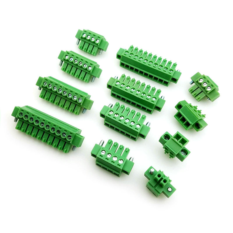 Factory 2EDG2.54 Pitch 2.54mm KF2EDG PCB Screw Terminal Block Connector Plug Pin Header Socket 2/3/4/5/6/7/8/9/10/12p 15EDG-2.54