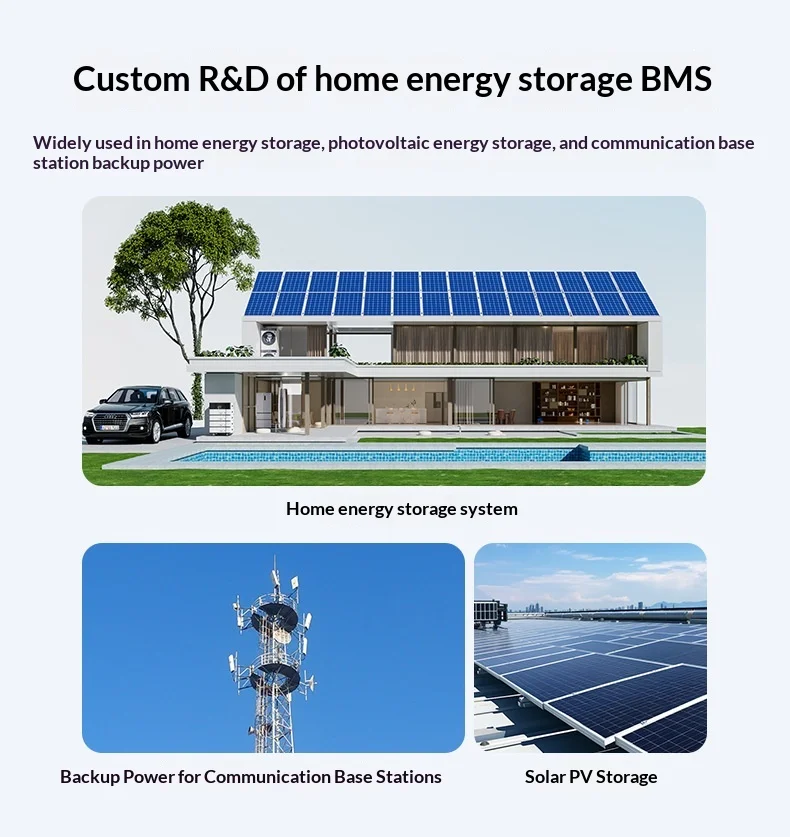16S 48V 100A 150A 200A Smart BMS with Bluetooth RS485 CAN WiFi for LiFePO4 / Sodium Ion Battery Home Energy Storage System