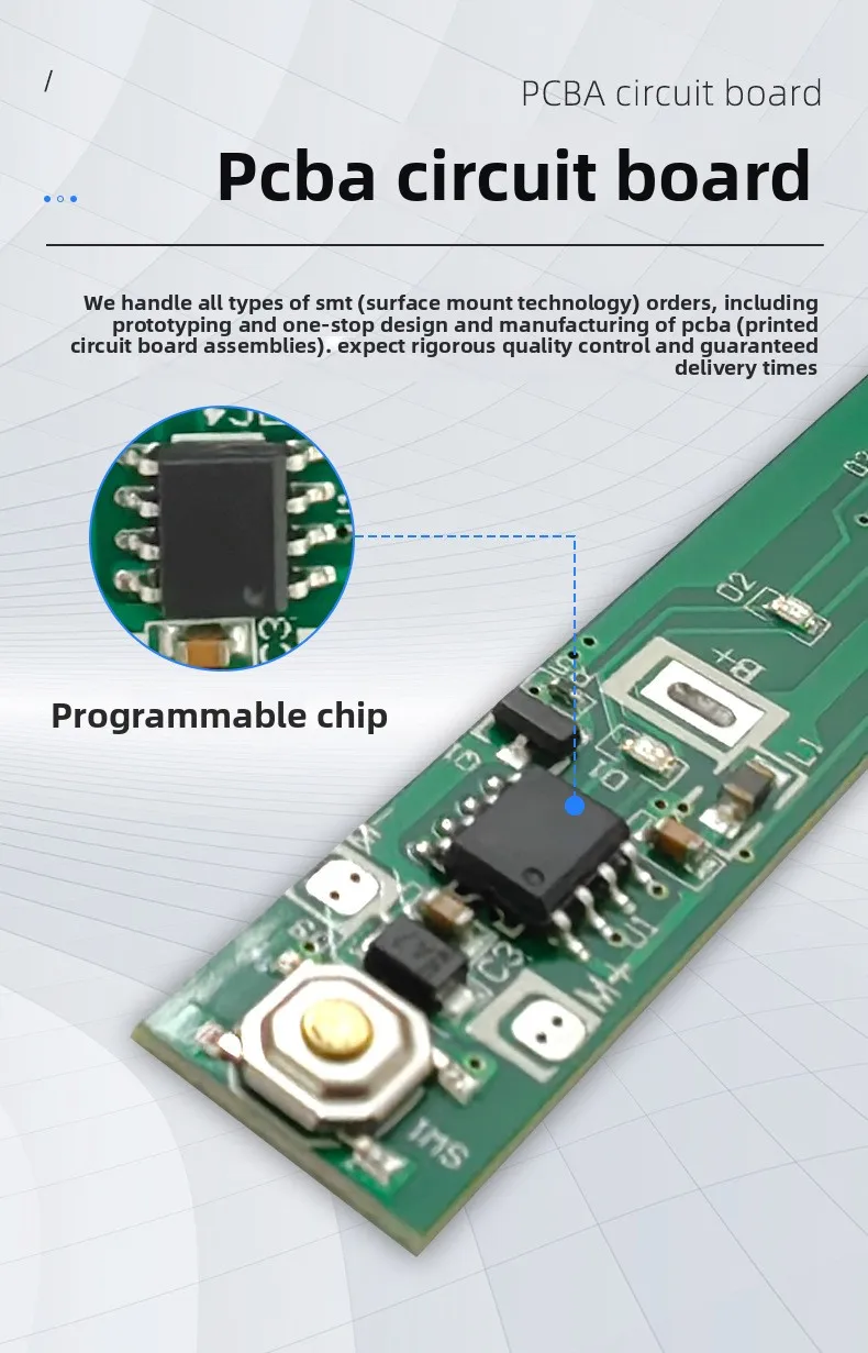 Electric Toothbrush PCBA Mainboard Solution Design for Adults and Children Made in China