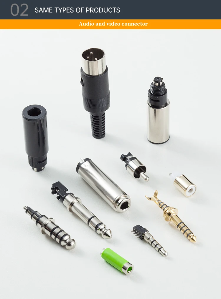 Good Quality Circular Connectors Hair Dressing Rotary Plugs 2 Pins Power Supply Plugs Swivel Connectors for Hair Straighter