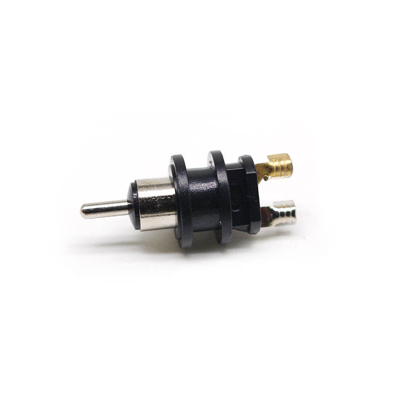 Good Quality Circular Connectors Hair Dressing Rotary Plugs 2 Pins Power Supply Plugs Swivel Connectors for Hair Straighter