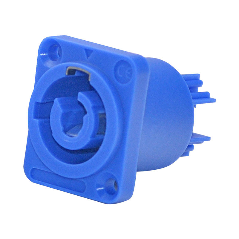 DXZP Factory Custom Blue XLR Series Waterproof WAC3FCA SAC3FCA WAC3MPA Plastic Power Cables Connectors  AC Power Con Connectors
