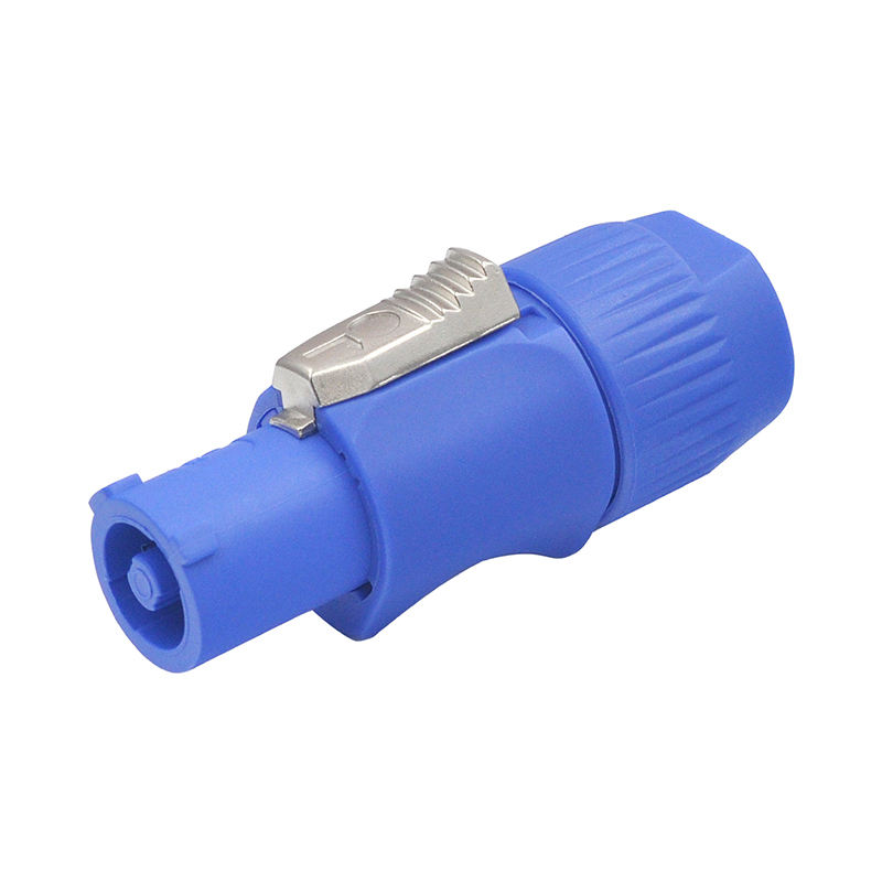 Factory Wholesale XLR Plugs XLR Sockets 20A 3-pin Panel Professional Audio Power Plug Connectors for Electric Amplifier Cables