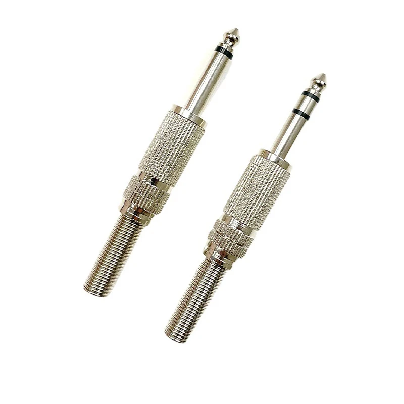 Professional Grade Musical Instruments Accessories TRS TS 1/4 Inch 6.5mm Stereo Jack 6.5mm Male Plug 6.3mm 6.35mm Connectors