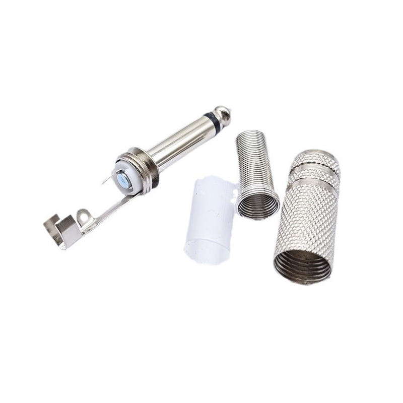 Professional Grade Musical Instruments Accessories TRS TS 1/4 Inch 6.5mm Stereo Jack 6.5mm Male Plug 6.3mm 6.35mm Connectors