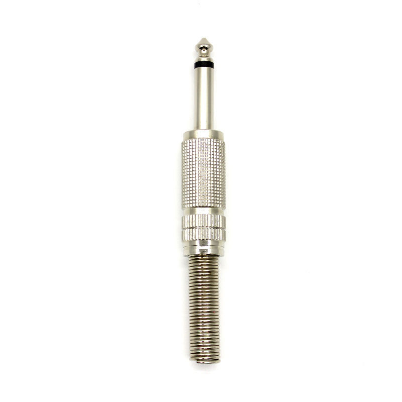 Professional Grade Musical Instruments Accessories TRS TS 1/4 Inch 6.5mm Stereo Jack 6.5mm Male Plug 6.3mm 6.35mm Connectors