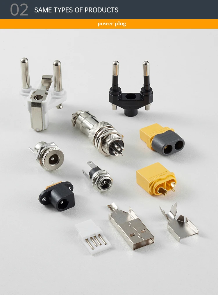 DC022 5521 5525 DC Power Socket With Threaded Screws Audio Socket SMT 5.5*2.1/2.5 mm Charging Supply Dc Power Female Connector