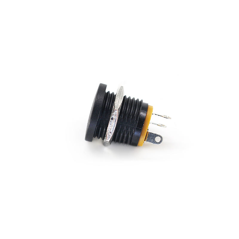 DC022 5521 5525 DC Power Socket With Threaded Screws Audio Socket SMT 5.5*2.1/2.5 mm Charging Supply Dc Power Female Connector