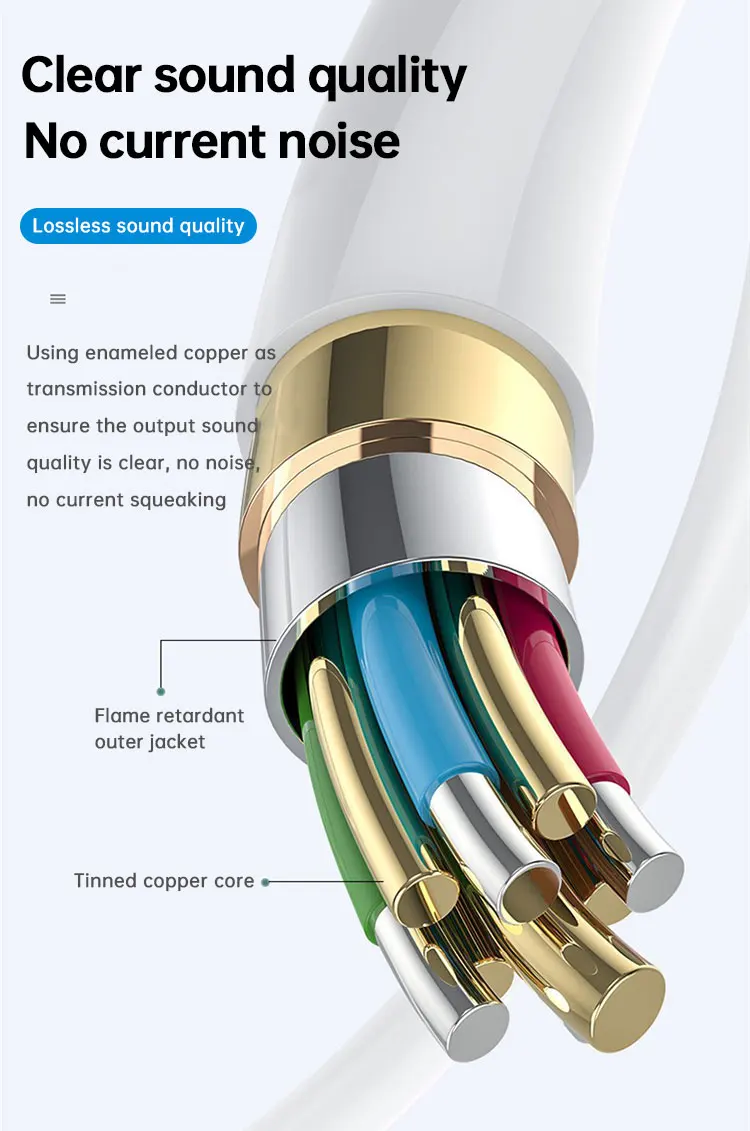 Wholesale Earphone Cables 3.5mm AUX Audio Jack Headphone Adapter Audio to Type C Splitter Adapter for Android Mobile Phone
