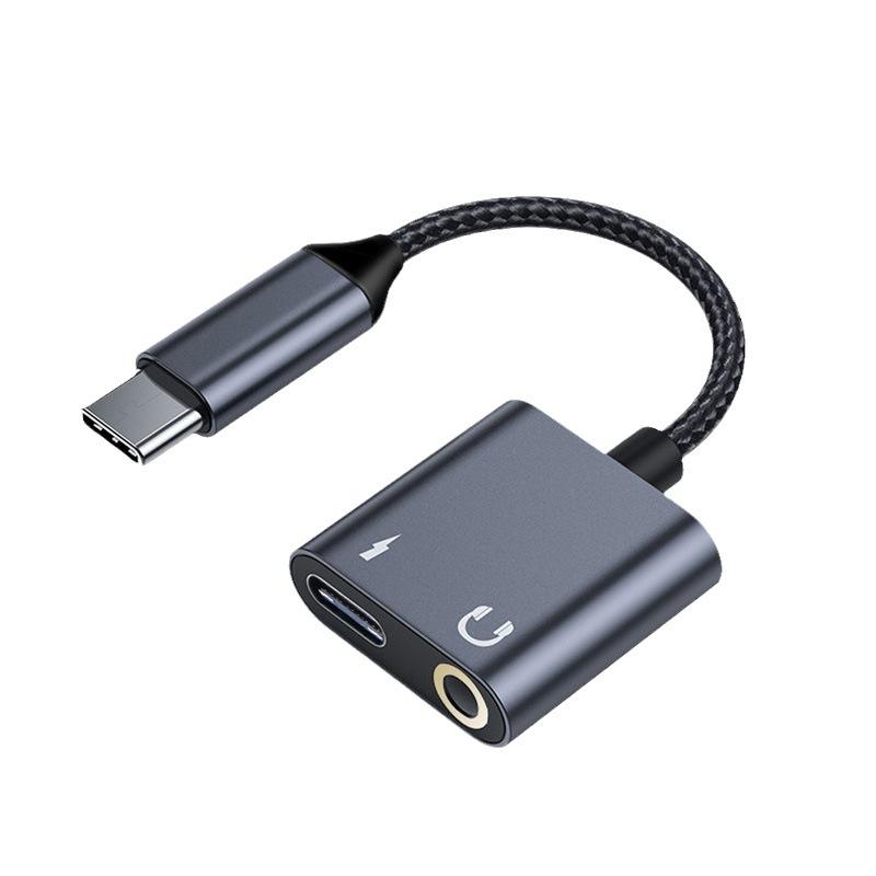 Wholesale Earphone Cables 3.5mm AUX Audio Jack Headphone Adapter Audio to Type C Splitter Adapter for Android Mobile Phone