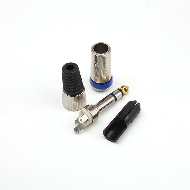 Good Quality 6.35mm Connector Audio Plug Jack 6.5 Amplifier Microphone Plugs 1/4" Male Plug to RCA Female Jack Audio Connectors
