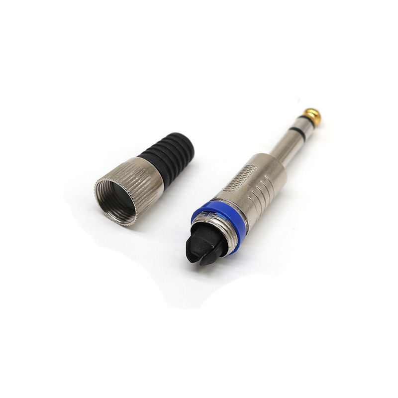 Good Quality 6.35mm Connector Audio Plug Jack 6.5 Amplifier Microphone Plugs 1/4" Male Plug to RCA Female Jack Audio Connectors