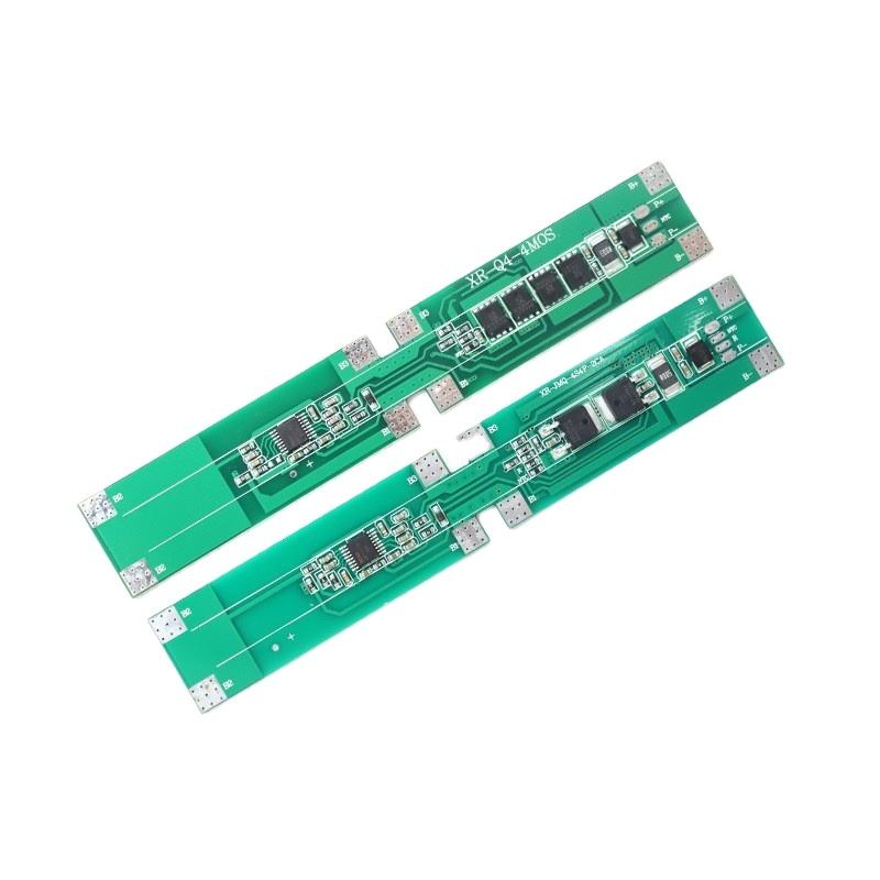 4S Single-Output 148V Solar 18650 Lithium Battery Protection Board with 7A Balancing and Overcharge/Overcurrent Protection
