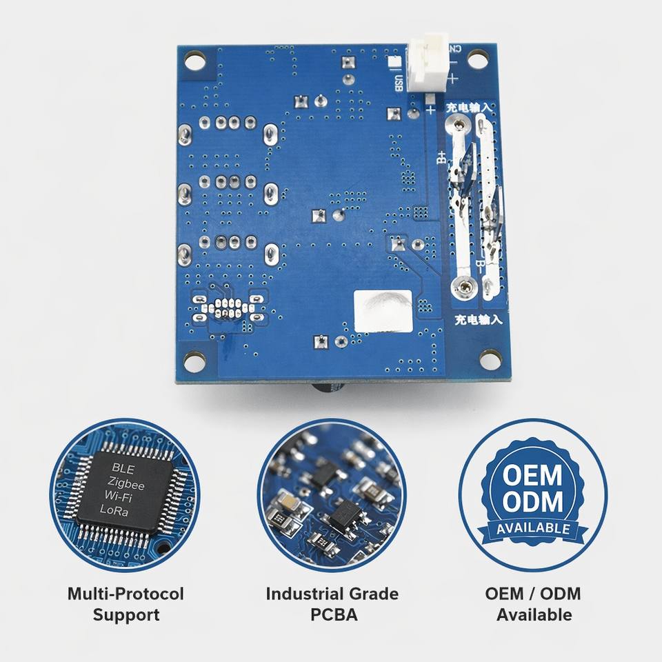 4-Port USB Type-C Fast Charging PCBA Board QC PD 20W Power Bank Charger Module Circuit PCB FR-4 for Outdoor Energy Storage DIY