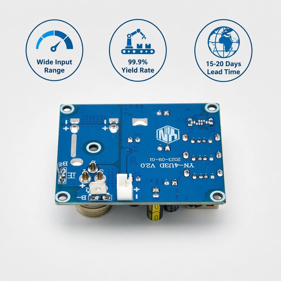 4-Port USB 3-Channel Fast Charging PCBA Board QC PD Power Bank Module Circuit PCB FR-4 for Outdoor Energy Storage Inverter DIY
